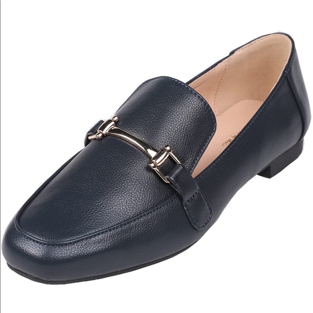 Sleek Navy Loafers